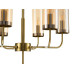 Люстра на штанге Indigo Balletto 13014/6R Brass V000252