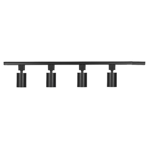 Трековый однофазный светильник (4 шт.) Эра TR70-SET4-GU10-BK Б0063956