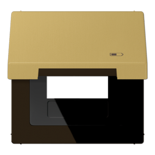 Рамка с подпружиненной крышкой для USB-механизмов Jung ME2990KLUSBC
