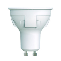 Лампа светодиодная Uniel LED-JCDR 6W/6500K/GU10/FR PLP01WH UL-00011020