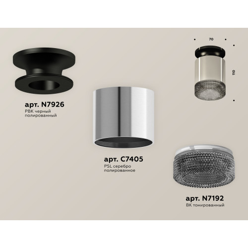 Потолочный светильник Ambrella Light Techno Spot XS7405024 (N7926, C7405, N7192)