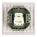 Розетка компьютерная 1-местная RJ-45 (механизм) Stekker Мия RST00-3117-08 50480