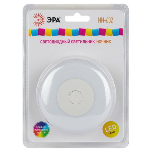 Ночник Эра NN-632-SW-W Б0057215