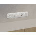 Комплект механизма компьютерной розетки Ambrella Volt RJ-45 (8P8C) CAT6A экранированной с автоматической защитной шторкой OMEGA MO112005 Белый глянец QUANT (OP1120, VM185)