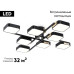 Потолочная люстра Ambrella Light Linetech Comfort FL4890