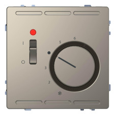 Терморегулятор Schneider Electric Merten D-Life с центральной платой с выключателем 230V MTN5760-6050