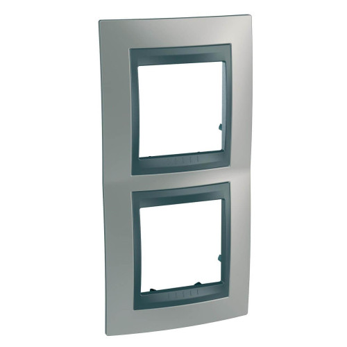 Рамка 2-постовая вертикальная Schneider Electric Unica Top MGU66.004V.239