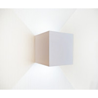 Уличный настенный светодиодный светильник Kink Light Куб 08585,01(4000K)