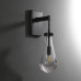 Бра DeLight Collection Raindrop MT9093-1W black brushed gold