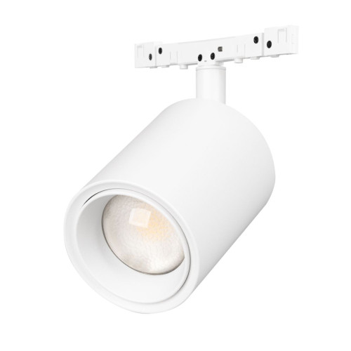 Трековый магнитный светильник Arlight MAG-MICROCOSM-SPOT-ZOOM-R59-12W Warm3000 (WH, 20-60 deg, 24V) (IP20 Металл) 052104