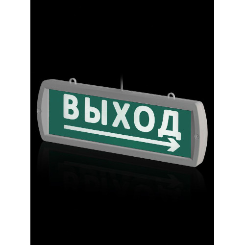 Аварийный светодиодный светильник TDM Electric Топаз-24-Д Направление к выходу SQ0349-0408