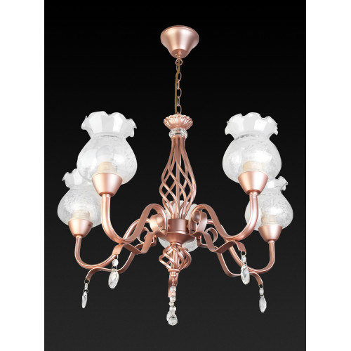 Подвесная люстра Toplight Kelli TL5680D-05PG
