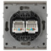 Розетка Эра Arktik 16-3108-07 информационная двойная 2XRJ45 титан Б0070490