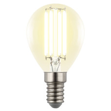 Лампа светодиодная филаментная Uniel LED-G45-4W/3000K/E14/CL GLY01TR UL-00011938