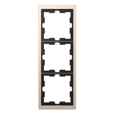 Рамка 3-постовая Schneider Electric Merten D-Life MTN4030-6551