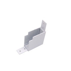 Соединитель PRO L-образный вертикальный Teta Lightstar 505136-ALU