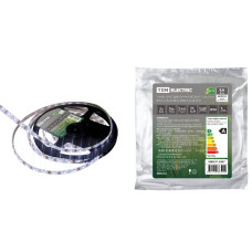 Светодиодная лента TDM Electric 12В 2835 9,6Вт/м 6000K 5м IP20 SQ0331-0307