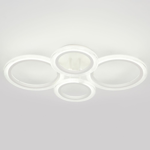 Потолочный светильник Эра Модерн Ring CLL-1-59W 3K-6,5K RC WH