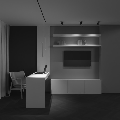 Трековый магнитный светильник Maytoni Technical Focus Led Exility X TR245-7W3K-B