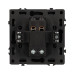 Механизм выключателя одноклавишный перекрёстный Arlight SWT-NOBE-MKX1-SFPL-GR (230V, 10A) 054251