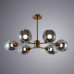 Люстра на штанге Arte Lamp Yuka Smoky A7759PL-6PB