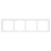 Рамка пластиковая Arlight FRM-NOBE-SFPL-4-WH 054223 Рамка пластиковая Arlight FRM-NOBE-SFPL-4-WH 054223