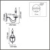 Бра Lumion Classi Incanto 8034/1W