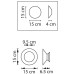 Настенный светильник Lightstar Celesta 809103