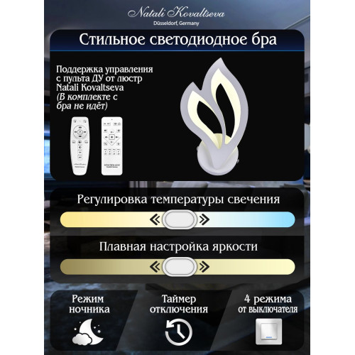 Бра Natali Kovaltseva LED LAMPS 81108/1W