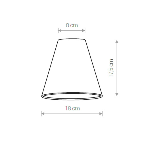 Абажур Nowodvorski Cameleon Cone S 8504