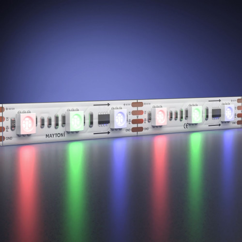 Светодиодная лента Maytoni Led Strip 12В 5050 14,4Вт/м RGB 5м IP68 201245 Светодиодная лента Maytoni Led Strip 12В 5050 14,4Вт/м RGB 5м IP68 201245