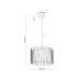 Подвесной светильник TK Lighting 11461 Harmony a072567