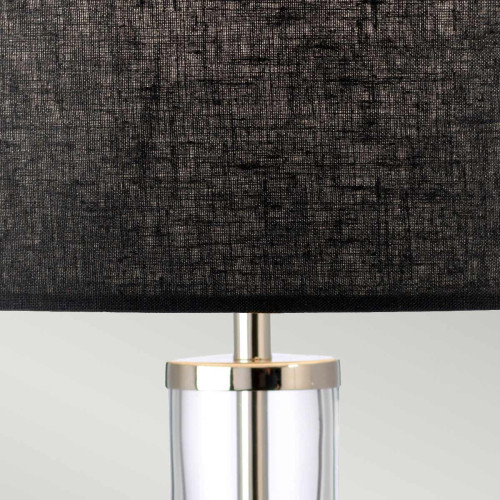 Настольная лампа Elstead Lighting ORB-CLEAR-PN-BLK