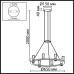 Подвесная люстра Odeon Light Hightech Defance 7144/55L Подвесная люстра Odeon Light Hightech Defance 7144/55L