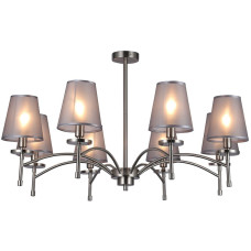 Люстра на штанге Escada Faith 694/8PL Nickel