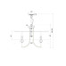 Подвесная люстра Maytoni Roma ARM006PL-08G