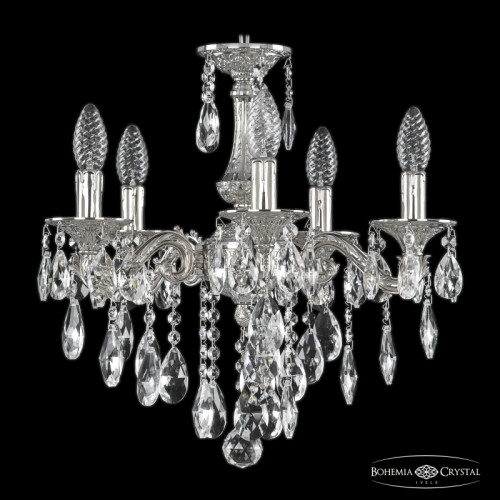 Подвесная люстра Bohemia Ivele Crystal Florence 71102/5/125 B Ni