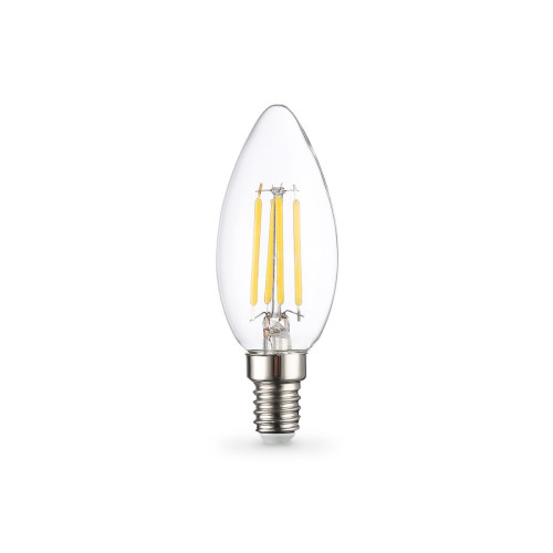 Филаментная светодиодная лампа Ambrella Light Bulbing E14 15W 4000K свеча 351514