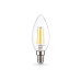 Филаментная светодиодная лампа Ambrella Light Bulbing E14 15W 4000K свеча 351514