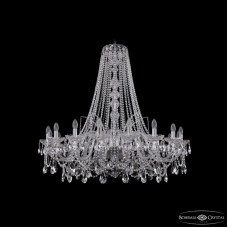 Подвесная люстра Bohemia Ivele Crystal 1411/18/400/h-113 Ni