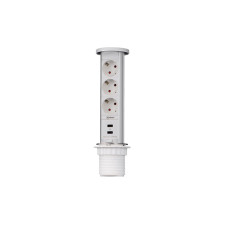 Блок розеток 105W (3 секции и 2 USB) Mebax 00-00001162