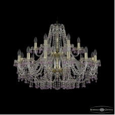Подвесная люстра Bohemia Ivele Crystal 1410/10+5/300/2d G V7010