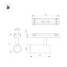 Трековый магнитный светильник Arlight MAG-VIBE-SPOT-R35-8W Day4000-MIX (WH, 24 deg, 48V, TUYA Zigbee) 045004