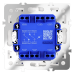Проходной переключатель двухклавишный с подсветкой Voltum S70 VLS020401