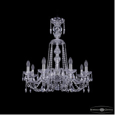 Подвесная люстра Bohemia Ivele Crystal 1402/8/240/XL-73 Ni
