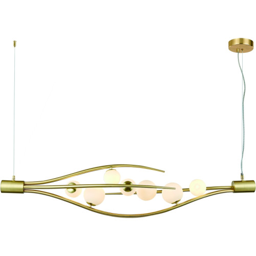 Подвесная люстра Indigo Flusso 11025/7P Gold V000231
