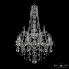 Подвесная люстра Bohemia Ivele Crystal 1415/10+5/220/h-102/2d Ni