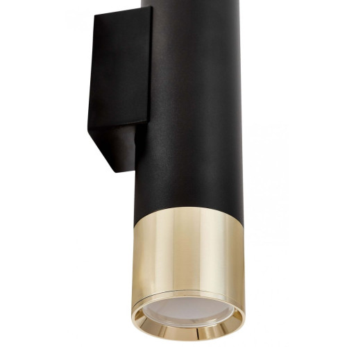 Настенный светильник Lampit Lineo LDW 1101-2 BK+GD