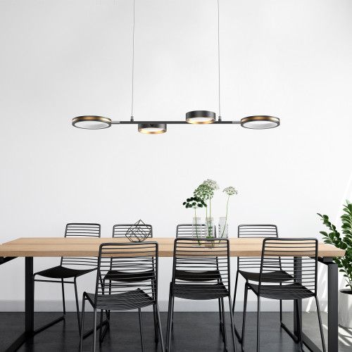 Умная люстра, Yeelight-C2103Arowana-Chandelier-4head, YLDL031