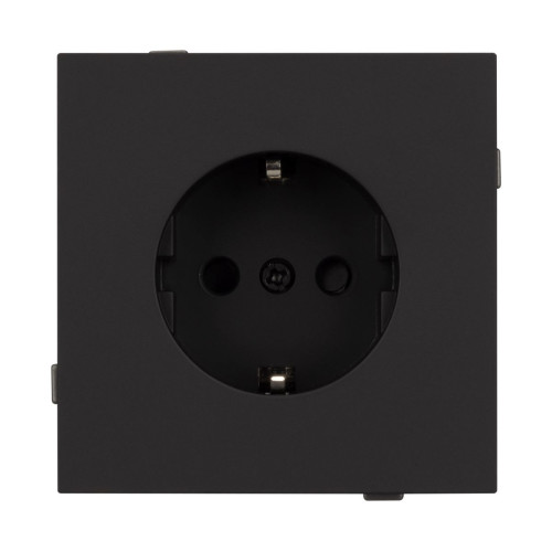 Механизм электрической розетки Arlight SCT-TENDO-MEU1-SFPL-BK (230V, 16A) 054638